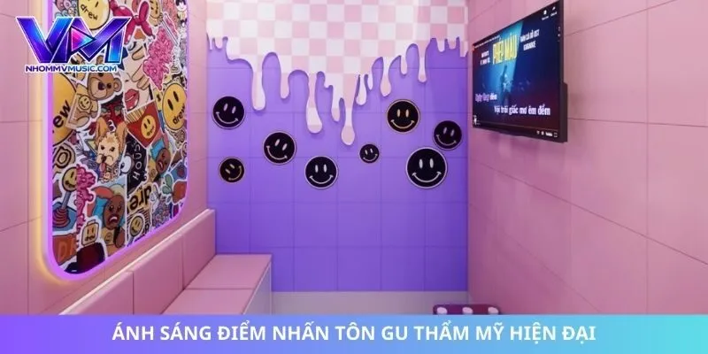 Ánh sáng điểm nhấn tôn gu thẩm mỹ hiện đại