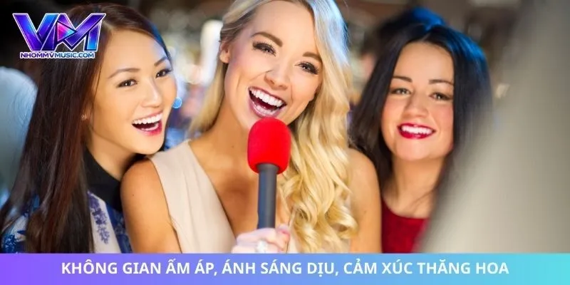 Không gian ấm áp, ánh sáng dịu, cảm xúc thăng hoa