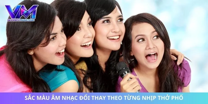 Sắc màu âm nhạc đổi thay theo từng nhịp thở phố